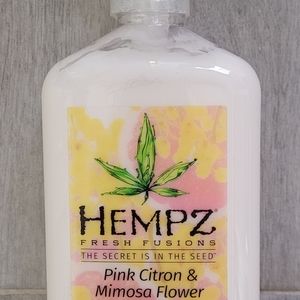 Sold Out!!!  NEW HEMPZ PINK CITRON & MIMOSA FLOWER BODY MOISTURIZER.  17 FL. OZ.